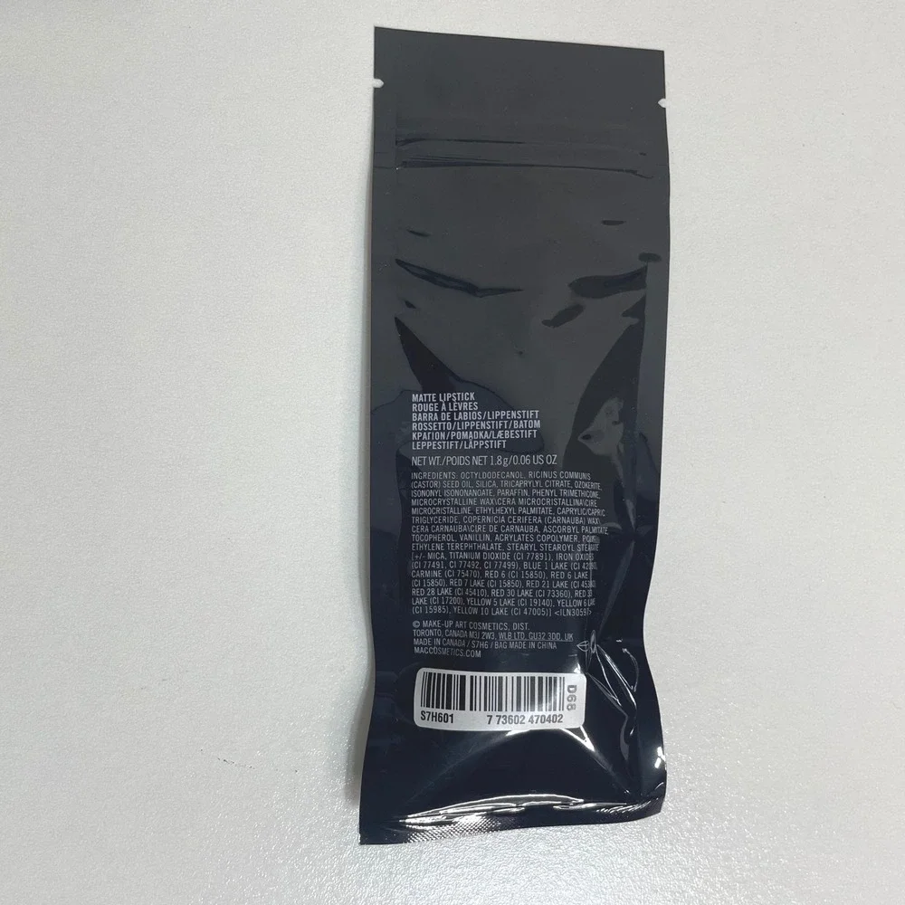MAC Matte Lipstick Chili Travel Size New Makeup‎ Rouge A Levres